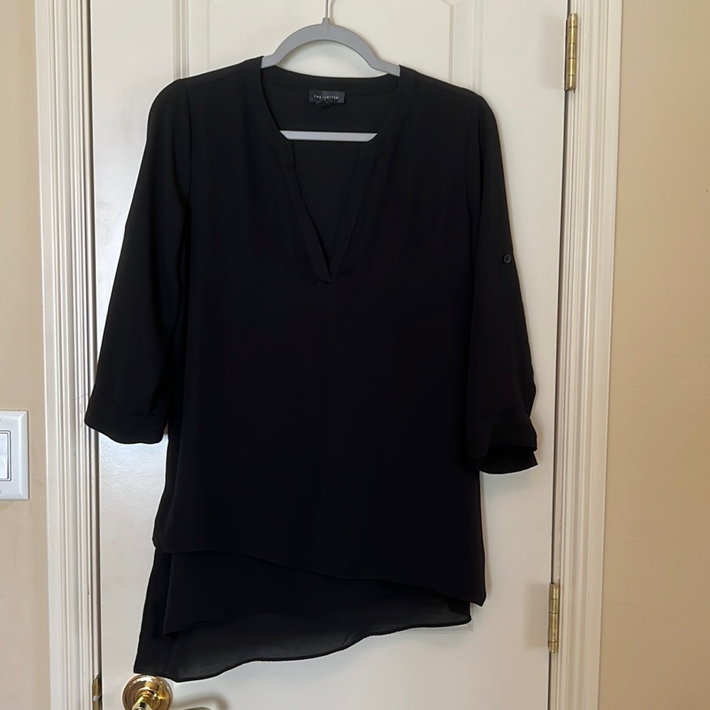 Black Limited Shirt half sleeve shirt.